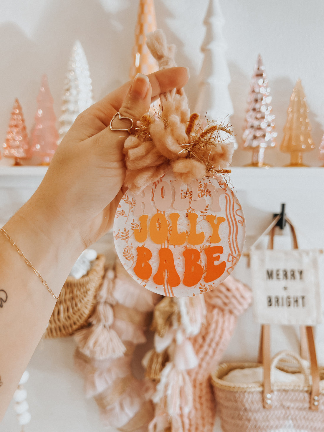 DIY ornament with Cricut