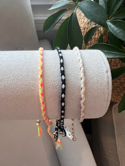 Braided Cotton Bracelet