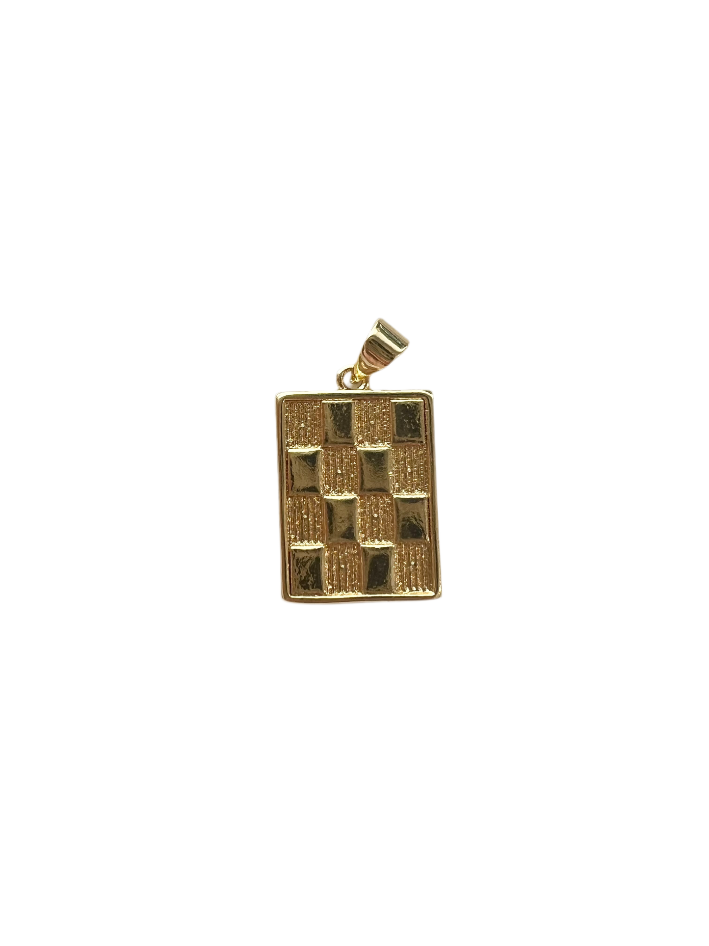 Checkered Square - 18k