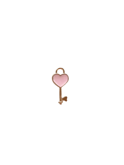 Heart Key - Pink