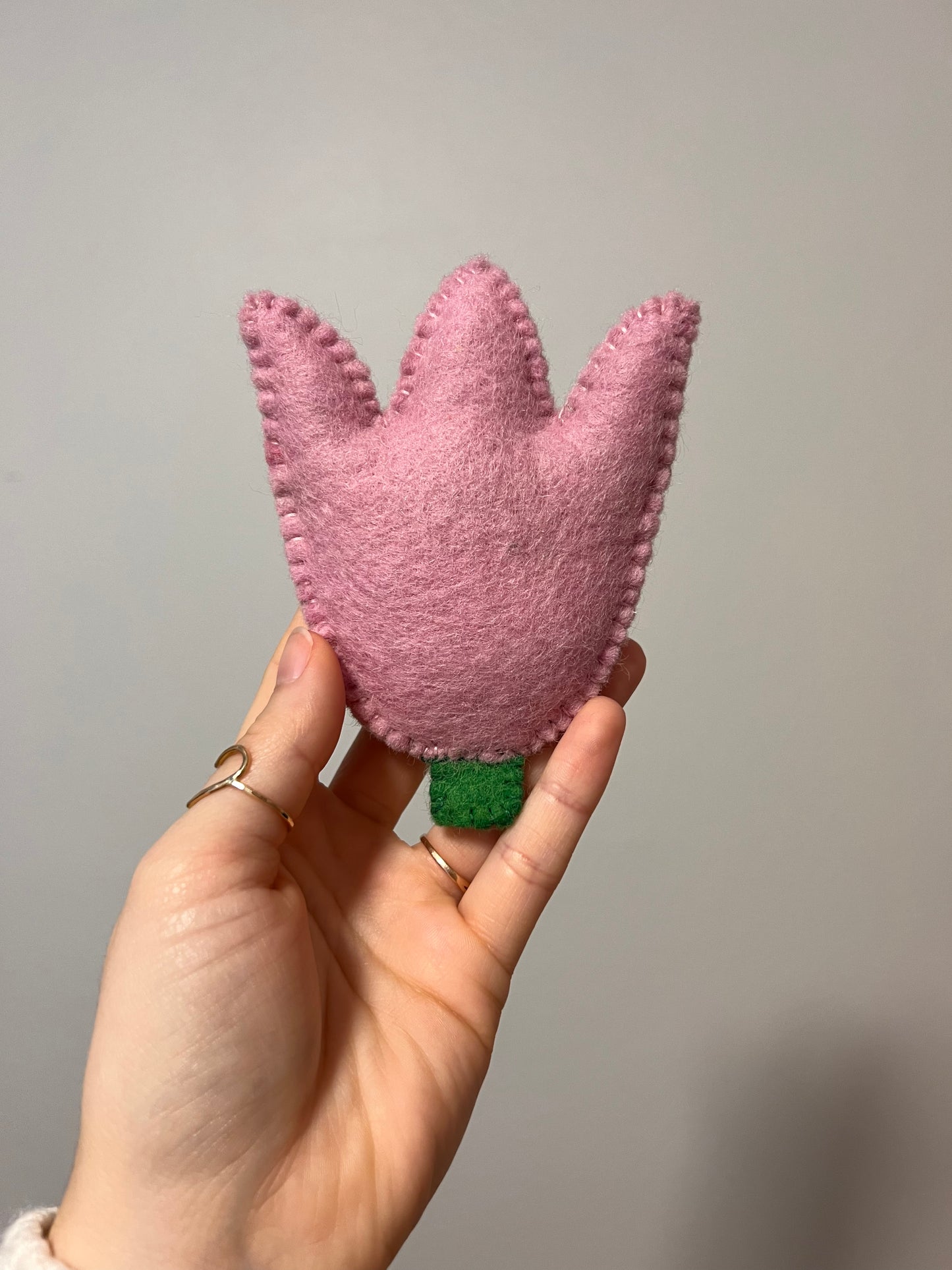 Felt tulip